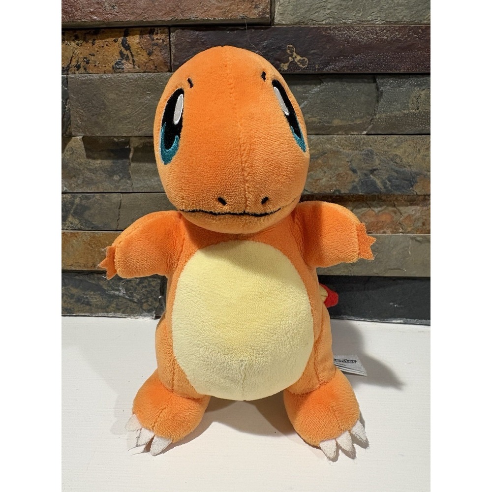 Pokémon Center Charmander Plush Stuffed Animal Orange Surface Washable 2016